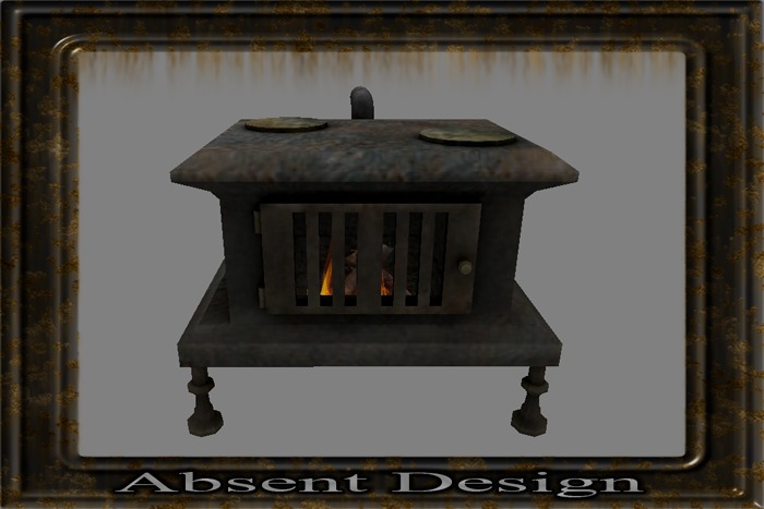 -AD- Cast Iron Stove
