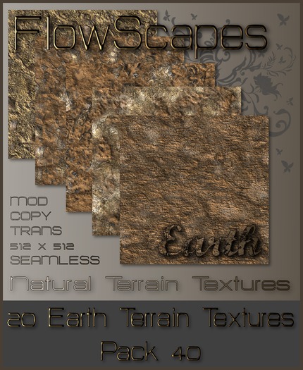 FlowScapes Earth Collection Pack 40