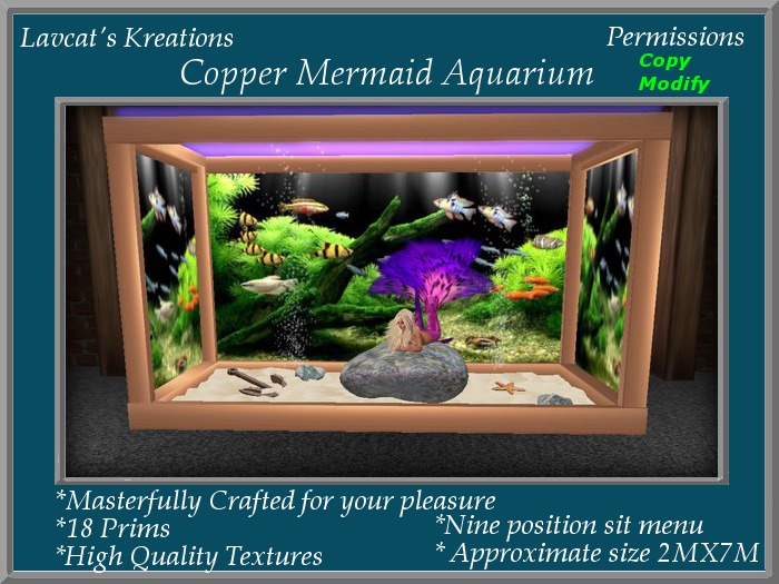ANIMATED MERMAID AQUARIUM