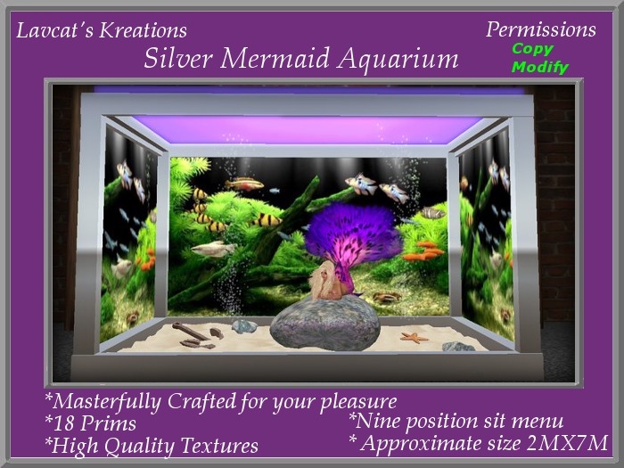 ANIMATED MERMAID AQUARIUM