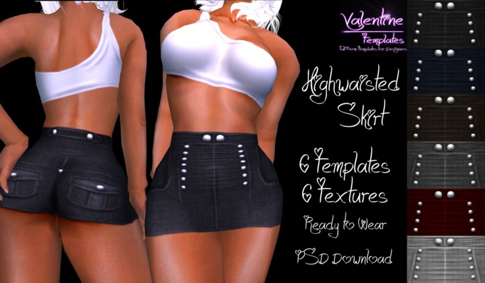 *VT* - Highwaisted Skirt 