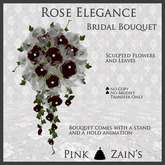 Rose Elegance Bridal Bouquet - Red [Box]