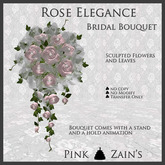 Rose Elegance Bridal Bouquet - Pink [Box]