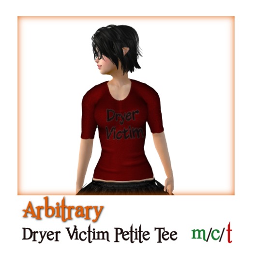 >A< Petites - Dryer Victim Tee - Red