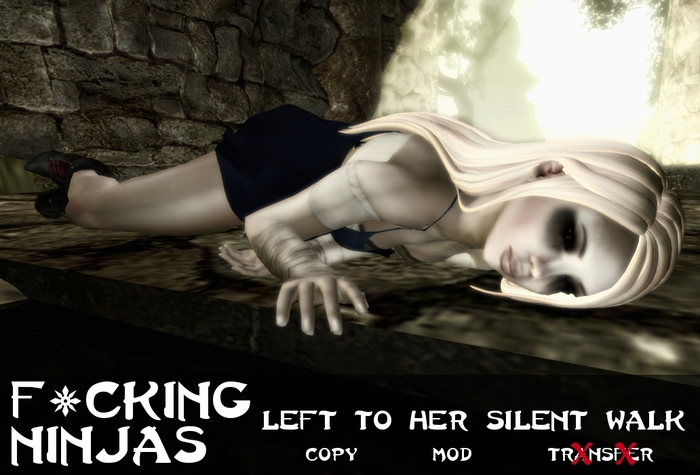 *FN* Left to her Silent Walk Pose + Alpha Mask