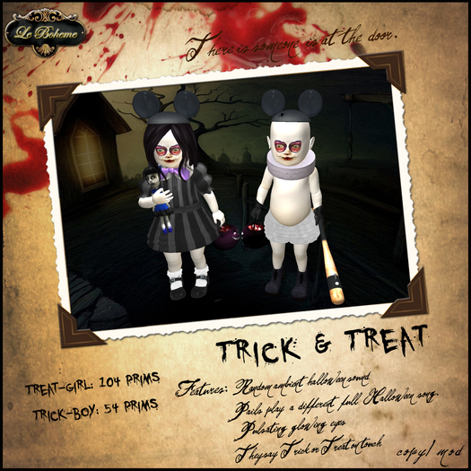 TRICK AND TREAT- Halloween Friends