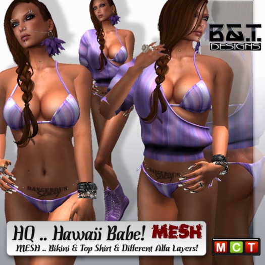 [B&T]™ .. Hawaii Babe .. [MESH] !!!PROMO!!!