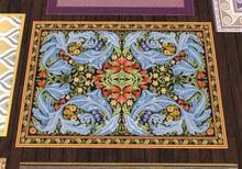 *Critters in the Attic* Vibrant Flower Rug