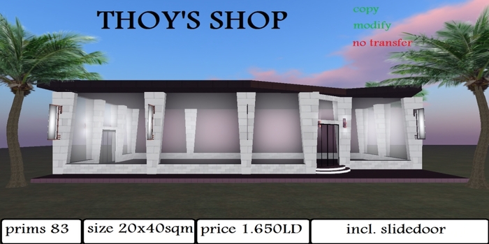 THOYS SHOP 83 prims