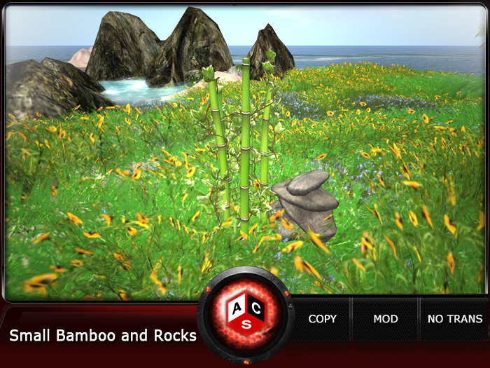 ACS Small Bamboo and Rocks