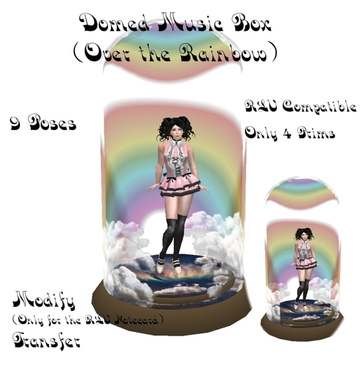 Domed Music Box (Somewhere Over the Rainbow)