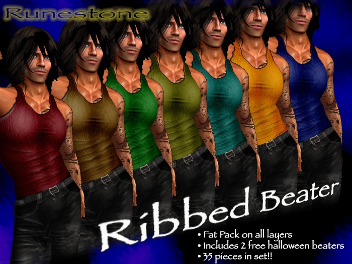 Ribbed Beater Fat Pack