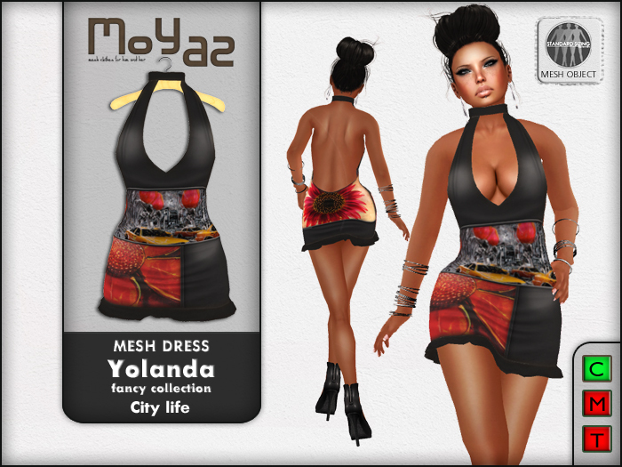Yolanda Mesh Dress fancy collection City Life