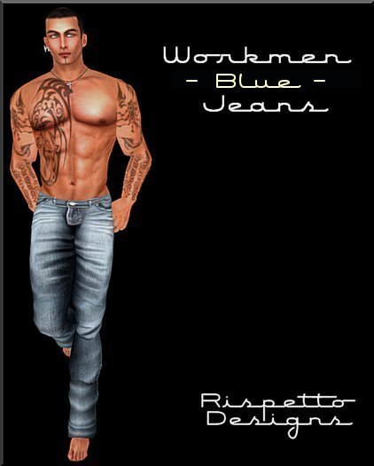 Rispetto Designs - Workmen Jeans - Blue