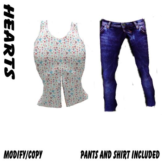 KK Hearts Outfit