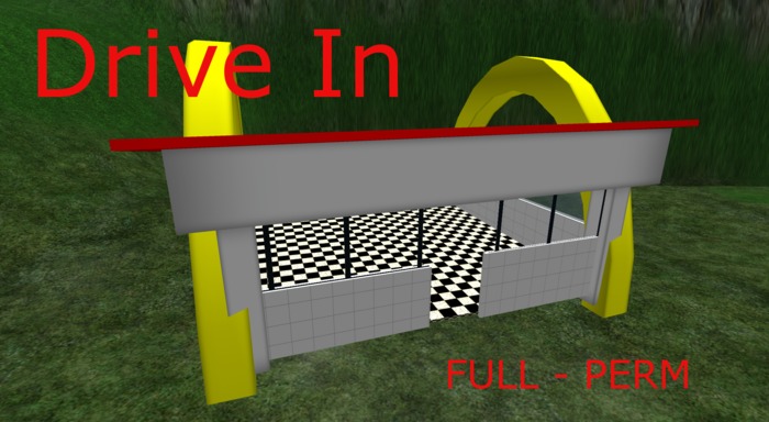 Drive In Burger Car Hop FULL PERM