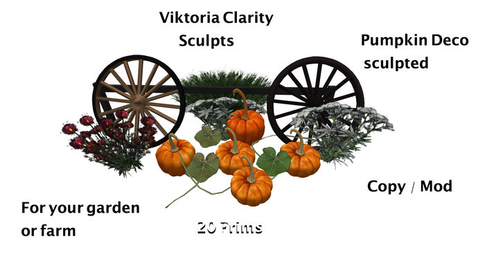 Pumpkin Deco - BOX - BIG OFFER!
