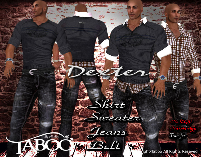 \\Taboo//Dexter promo pack