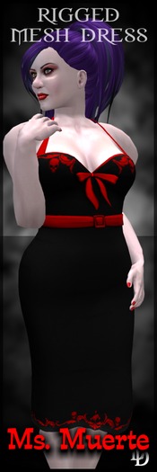 Dare Designs: Ms. Muerte - red