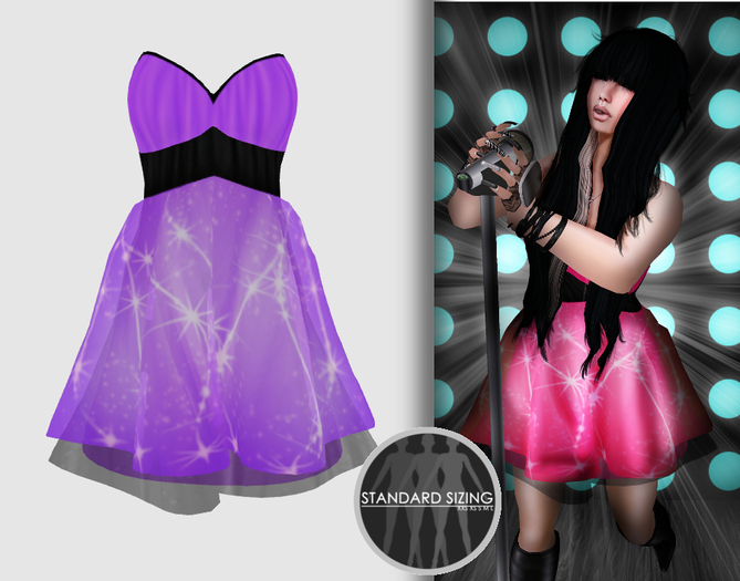 :[strip'd]: Demi [Purple]