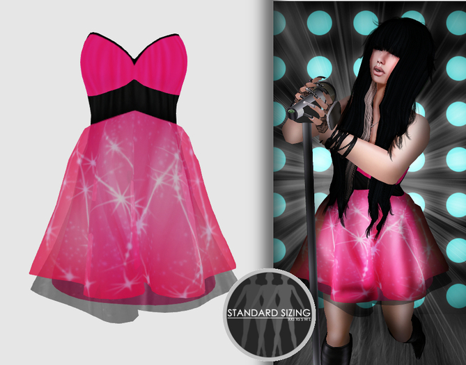 :[strip'd]: Demi [Hot Pink]