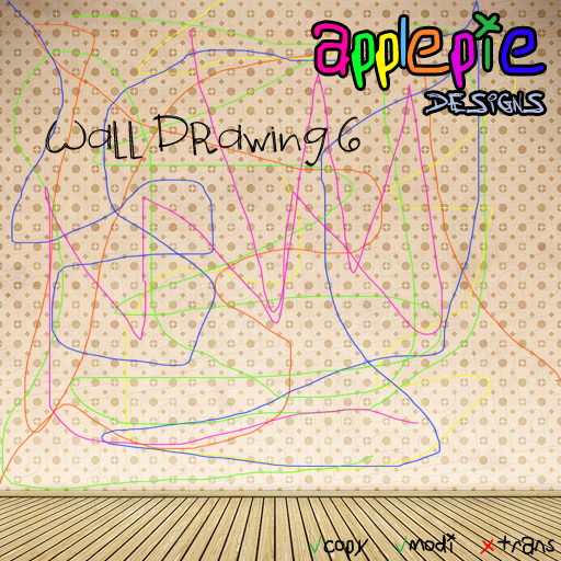 >> applepie << Designs ~ Wall drawings 6