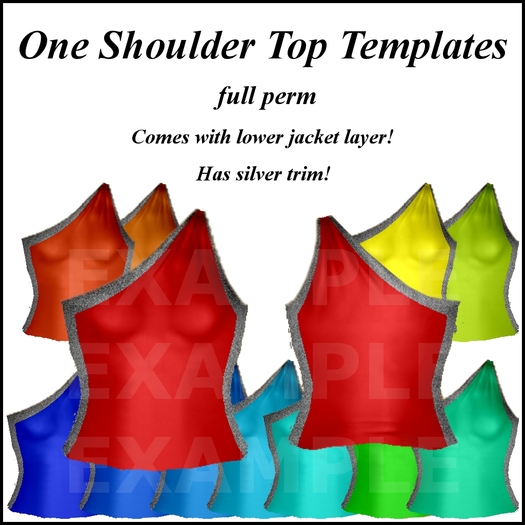Eternal Creativity ~ Off Shoulder top templates pack 3
