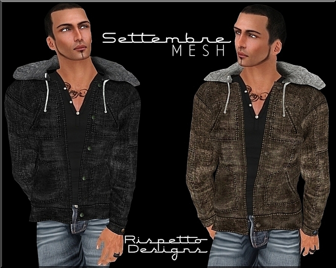 Rispetto Designs - Settembre MESH Jackets - Black & Brown
