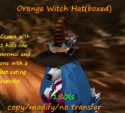 Orange Witch Hat(boxed)