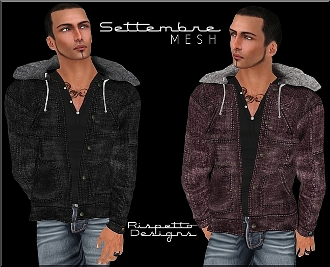 Rispetto Designs - Settembre MESH Jackets - Black & Rust