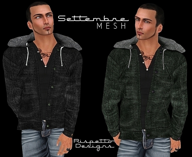 Rispetto Designs - Settembre MESH Jackets - Black & Army