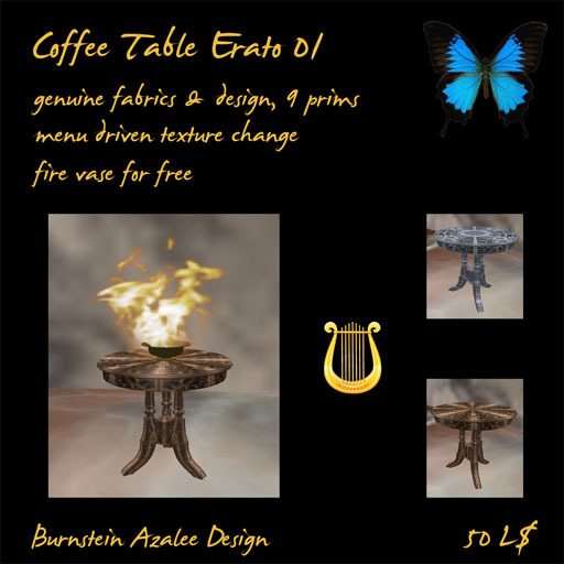Coffee table ERATO 01