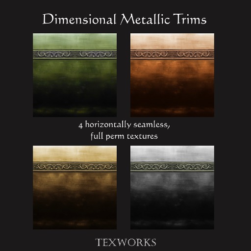 MD Dimensional metallic trims (Boxed)