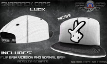 [UnderDogs] - SnapBack - Luck - MESH (Brim Up/Down)
