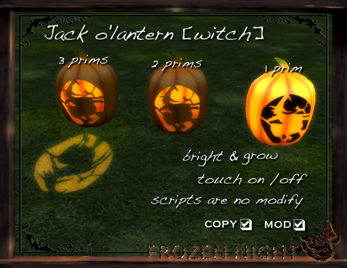 FN*Jack-o'-lantern [witch]
