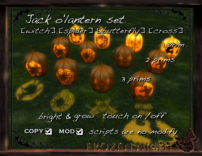 FN*Jack-o'-lantern set