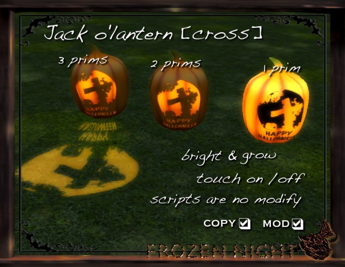 FN*Jack-o'-lantern [cross]