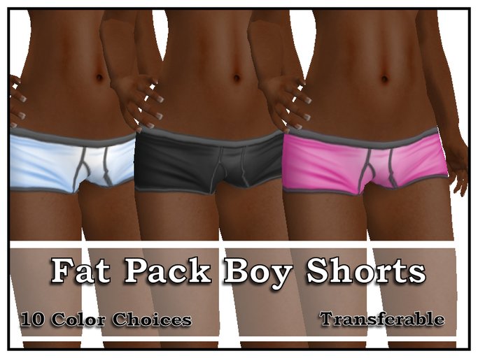 FatPack Boy SHorts