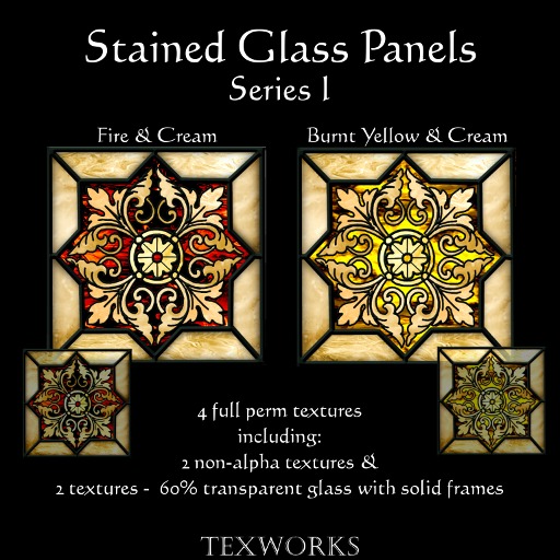 MD Stained Glass Panels Series I (Boxed)  