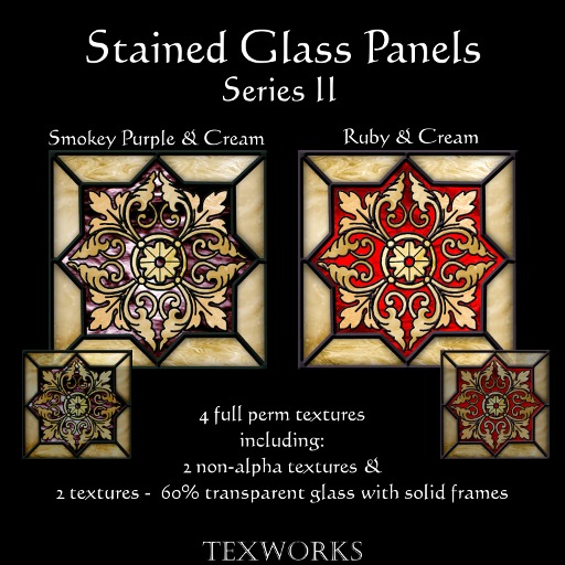 MD Stained Glass Panels Series II (Boxed)  