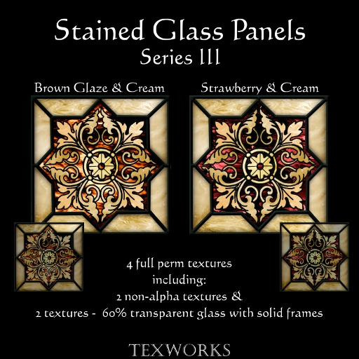 MD Stained Glass Panels Series III (Boxed)  