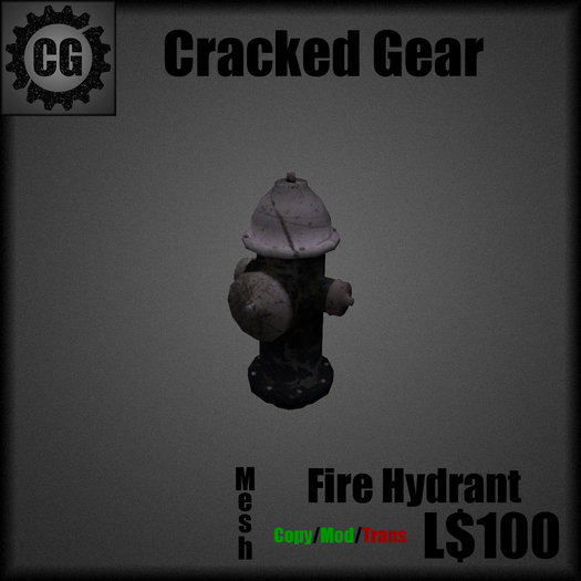 [CG] FIre Hydrant *HALF PRICE*