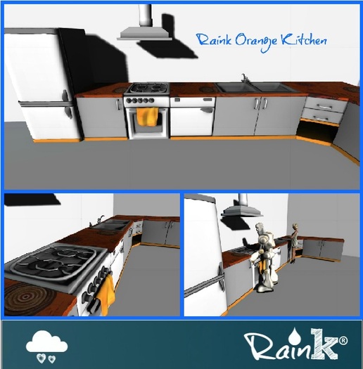 PROMO.: Raink Box:.Orange Kitchen:. Wear&Touch.: