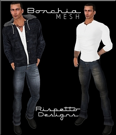 Rispetto Designs - Borchia MESH Outfit - White