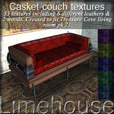 Casket couch textures