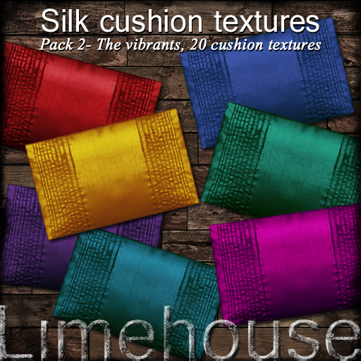 Silk cushions pack 2