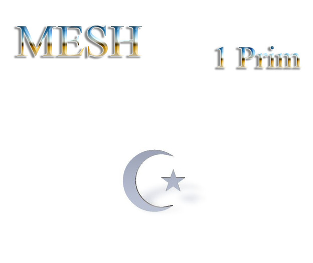 T-3D Creation [MOON] MESH - Full Perm