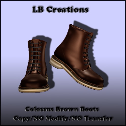Colossus Boots *Brown* ( Boxed )
