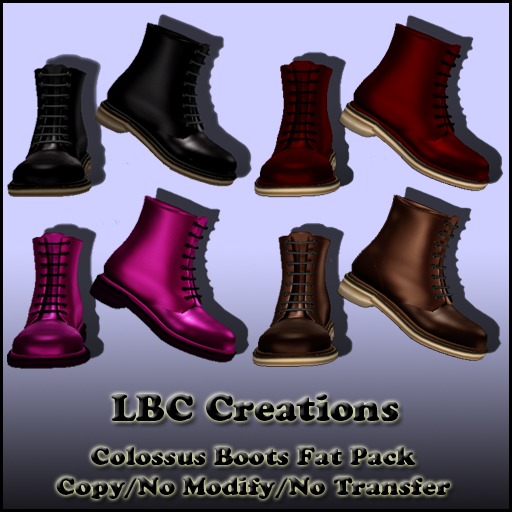 Colossus Boots *Fat Pack* ( Boxed )