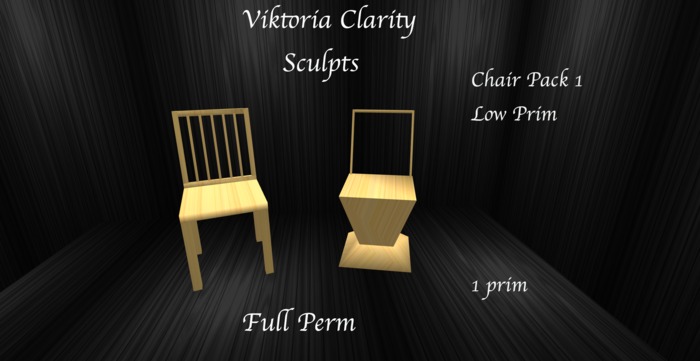 Chair Pack 1 Sculpted  - Box